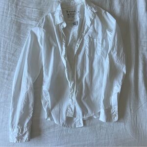 Frank and Eileen White Button Up